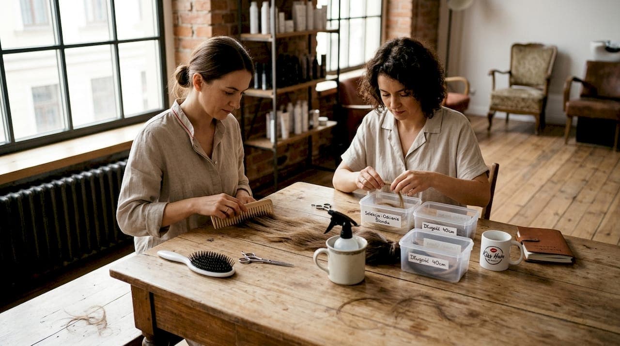 Proces produkcji włosów naturalnych: Od źródła do stylizacji